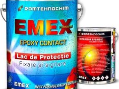 Pachet Lac Epoxidic Solvent-Free ?Emex Epoxy Contact? - Bid. 4 Kg + Intaritor - Bid. 2 Kg