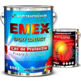 Pachet Lac Epoxidic Solvent-Free ?Emex Epoxy Contact? - Bid. 4 Kg + Intaritor - Bid. 2 Kg